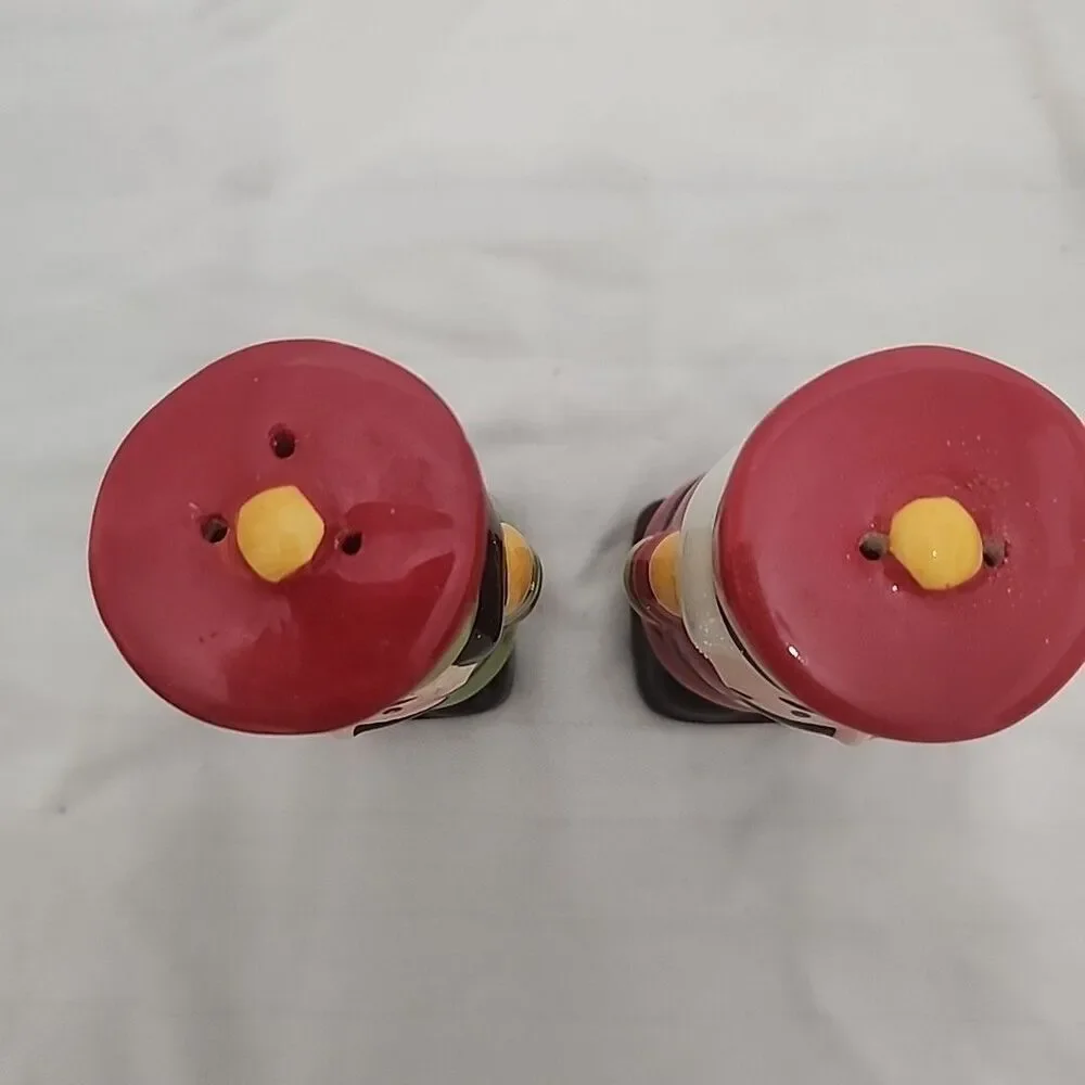 Robert Stanley Ceramic Nutcracker Salt & Pepper Shakers Christmas Holiday